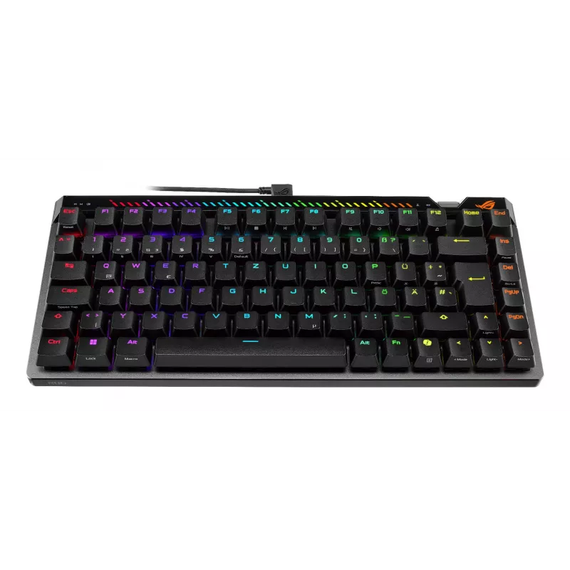 Teclado gaming mecánico ASUS ROG Falchion Ace 75% — USB, interruptores magnético-mecánicos, RGB, Negro