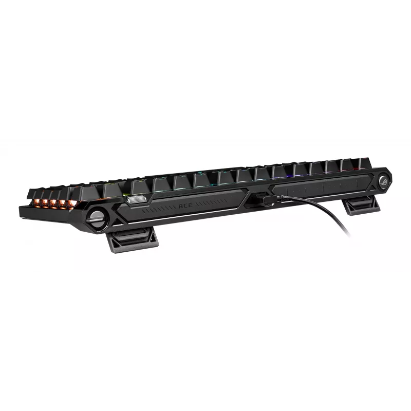 Teclado gaming mecánico ASUS ROG Falchion Ace 75% — USB, interruptores magnético-mecánicos, RGB, Negro