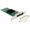Tarjeta de red DeLOCK 89946 Interna Ethernet 1000 Mbit/s