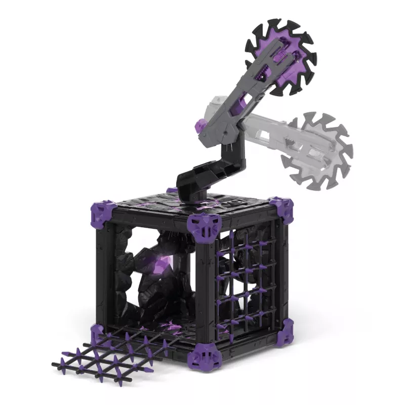 schleich ELDRADOR CREATURES BattleCave Tigre de las sombras, 7 año(s), Negro, Gris, Lila