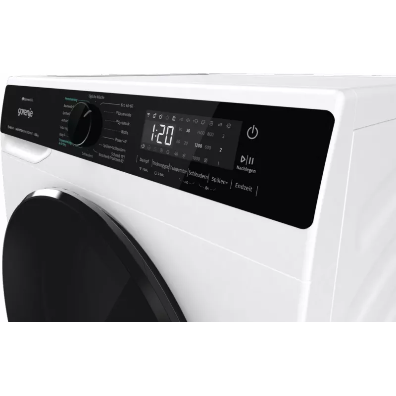 Lavadora secadora Gorenje WD2PA854ADW/DE De libre instalación Carga frontal Blanco