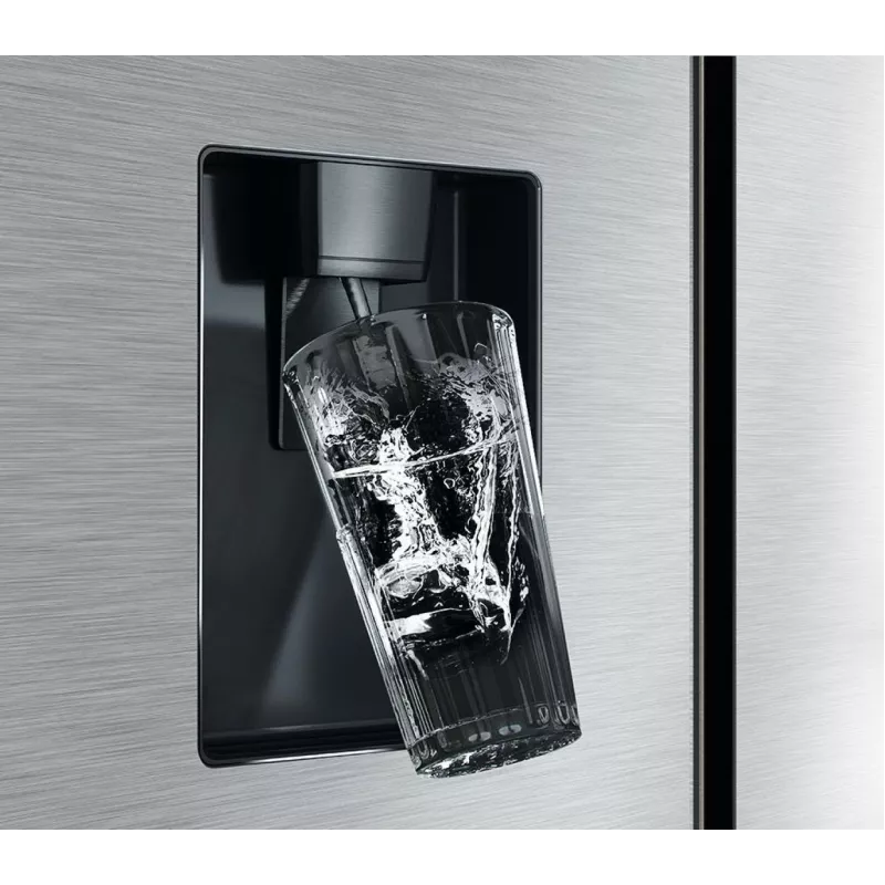 Frigorífico side-by-side Hisense RF632N4WFE De libre instalación 485 L Negro