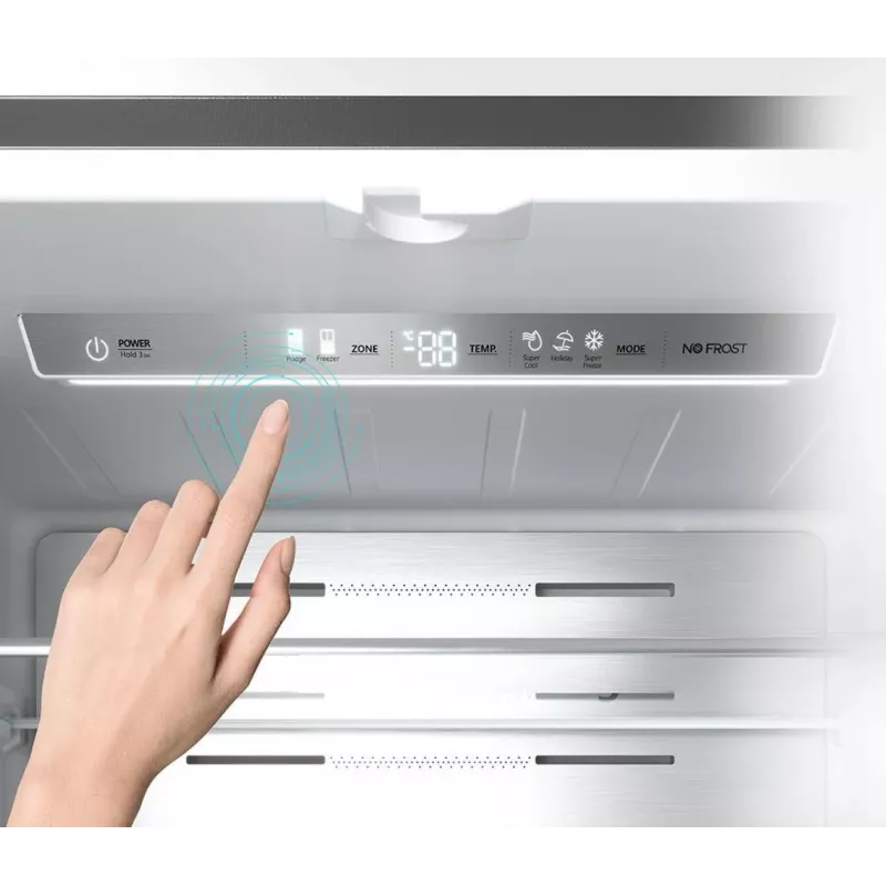 Frigorífico side-by-side Hisense RF632N4WFE De libre instalación 485 L Negro