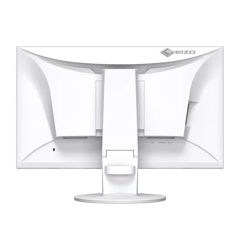 Monitor de ordenador EIZO FlexScan EV2400R-WT — 23,8 pulgadas (60,5 cm) Full HD IPS, 1920×1080, 5 ms, hub USB, altavoces, altura ajustable, VESA, blanco