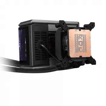 Refrigeración líquida todo en uno ASUS ROG RYUO IV 360 ARGB — radiador de 360 mm, ventilador de 120 mm, negro
