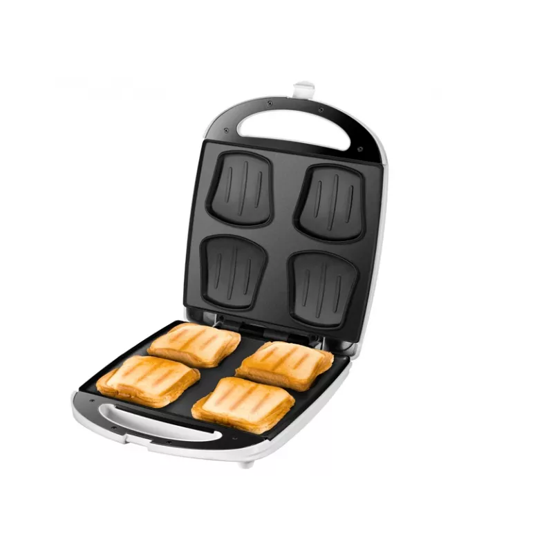 Sandwichera Unold 48480 1100 W acero inoxidable, blanco