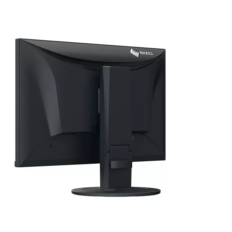 Monitor de ordenador EIZO FlexScan EV2400R-BK 23,8 pulgadas (60,5 cm) Full HD 1920x1080 IPS LCD, 5 ms, hub USB, altavoces, VESA, altura ajustable, negro