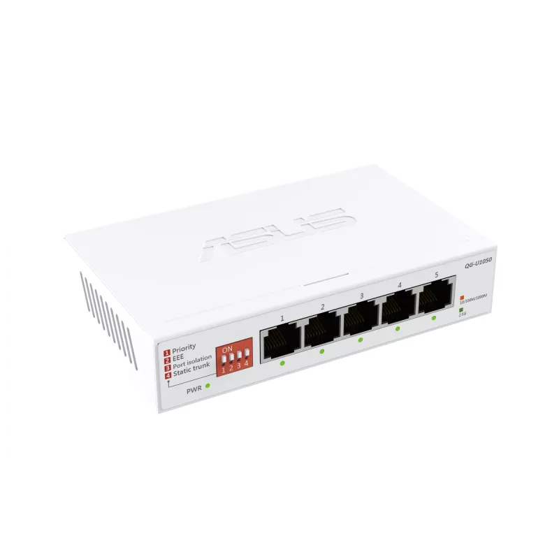 ASUS QG-U1050 no gestionado 2.5G Ethernet (100/1000/2500) blanco
