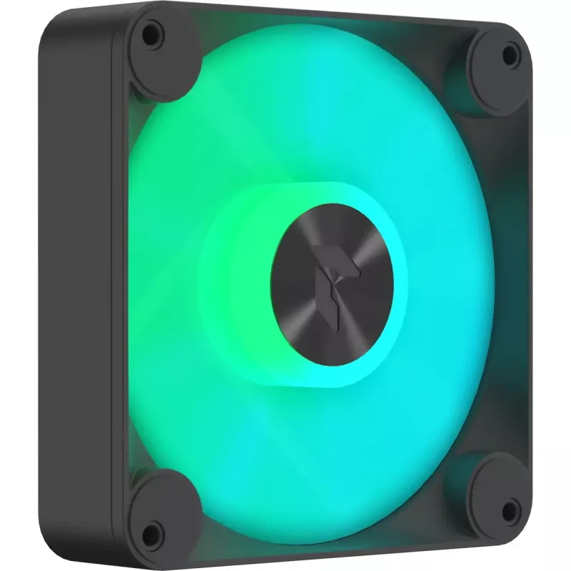 Ventilador de carcasa APNX de 120 mm pack de 3 (negro) — APNX FP1-120, 3 ventiladores