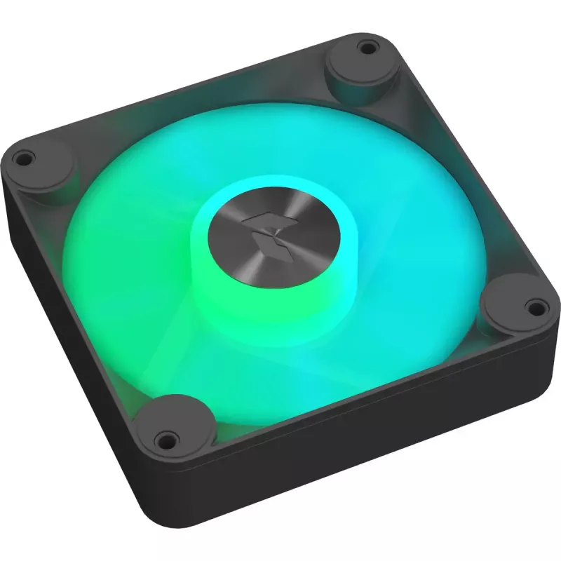 Ventilador de carcasa APNX de 120 mm pack de 3 (negro) — APNX FP1-120, 3 ventiladores