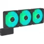 Ventilador de carcasa APNX de 120 mm pack de 3 (negro) — APNX FP1-120, 3 ventiladores