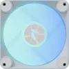 Ventilador de carcasa APNX FP1-R de 120 mm pack de 3 flujo de aire invertido, blanco