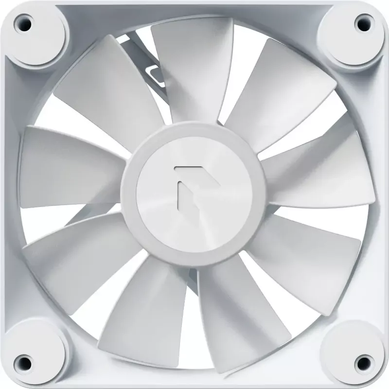 Ventilador de carcasa APNX FP1-R de 120 mm pack de 3 flujo de aire invertido, blanco