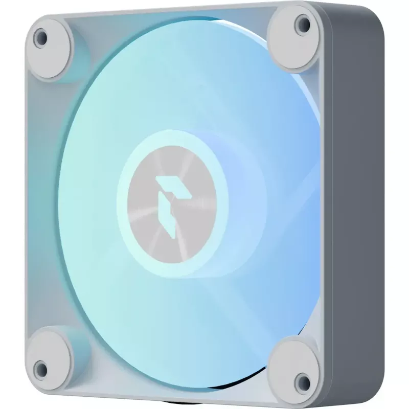 Ventilador de carcasa APNX FP1-R de 120 mm pack de 3 flujo de aire invertido, blanco