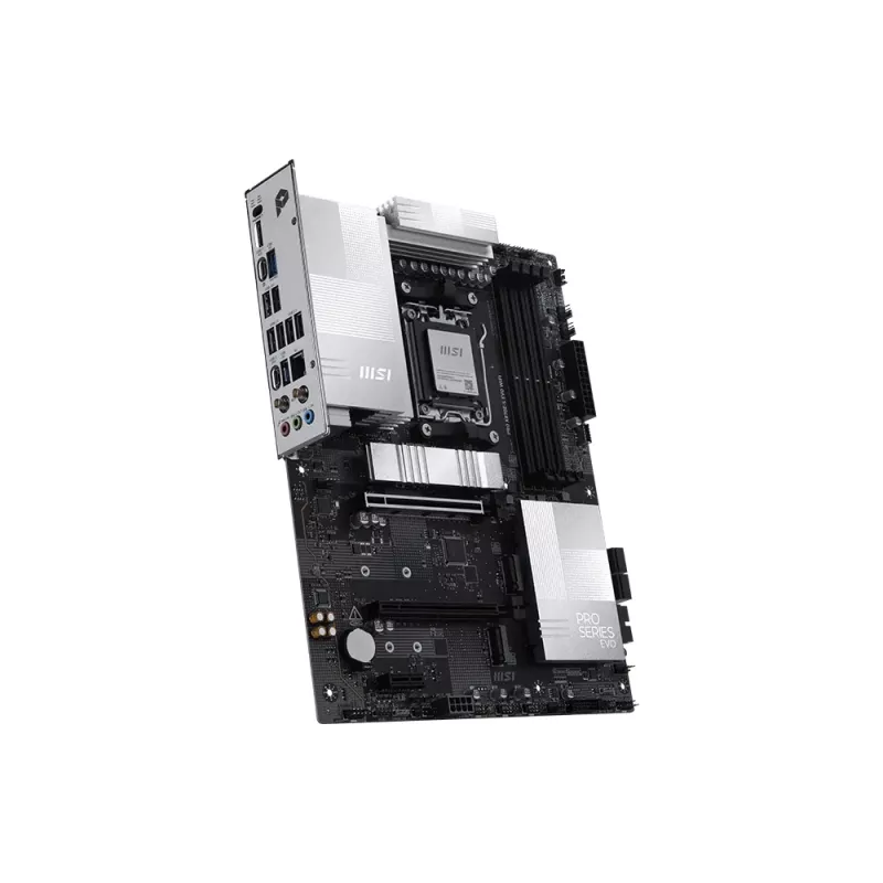 Placa base MSI PRO X870E‑S EVO WIFI AMD X870E Socket AM5 ATX DDR5 hasta 256 GB Wi‑Fi 7