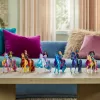 Unicorn Academy, Valentina & Cinder Power of Friendship Set, idea de regalo de Pascua, muñecas y juguete de unicornio, incluye silla transparente y 2 accesorios de poder