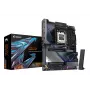Placa base GIGABYTE X870E AORUS MASTER X3D - Compatible con CPUs AMD Ryzen 9000, VRM digital de 18+2+2 fases, hasta 9000Hz DDR5 (OC), 2xPCIe 5.0 + 3xPCIe 4.0, Wi-Fi 7, 10GbE LAN, USB 4
