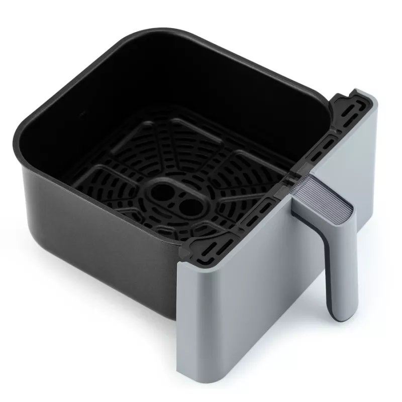 Freidora de aire Cosori Dual Blaze Single 6,4 L de pie 1750 W Gris claro