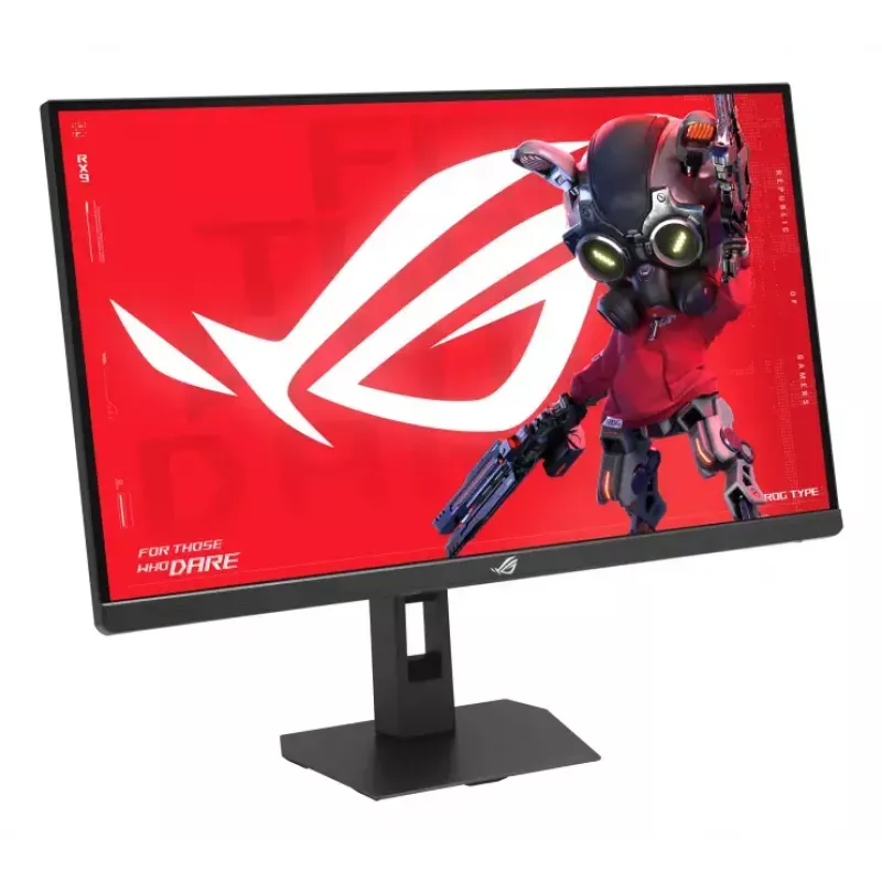 Monitor gaming ASUS ROG Strix XG27JCG de 27 inch – 5K Ultra HD 5120×2880, Fast IPS, 0,3 ms, 350 cd/m², USB 3.2 Gen1, VESA, altura ajustable, negro
