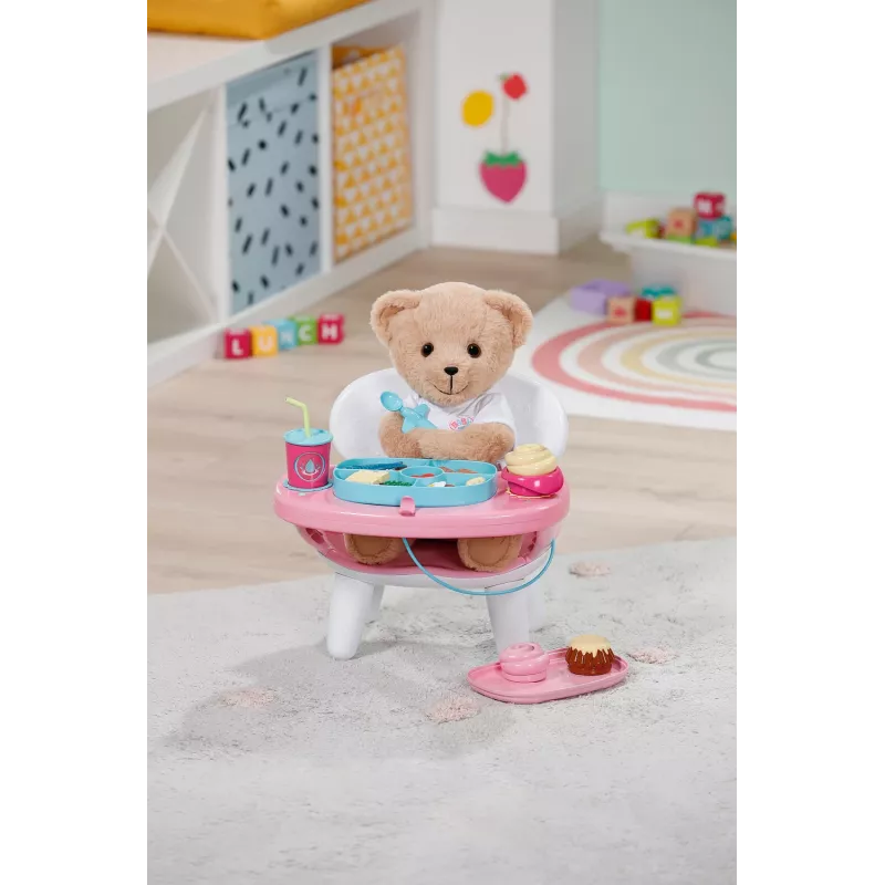 BABY born Lunchtime Table, mesa para muñecas, 3 año(s), pilas necesarias, efectos de sonido, efectos de luz