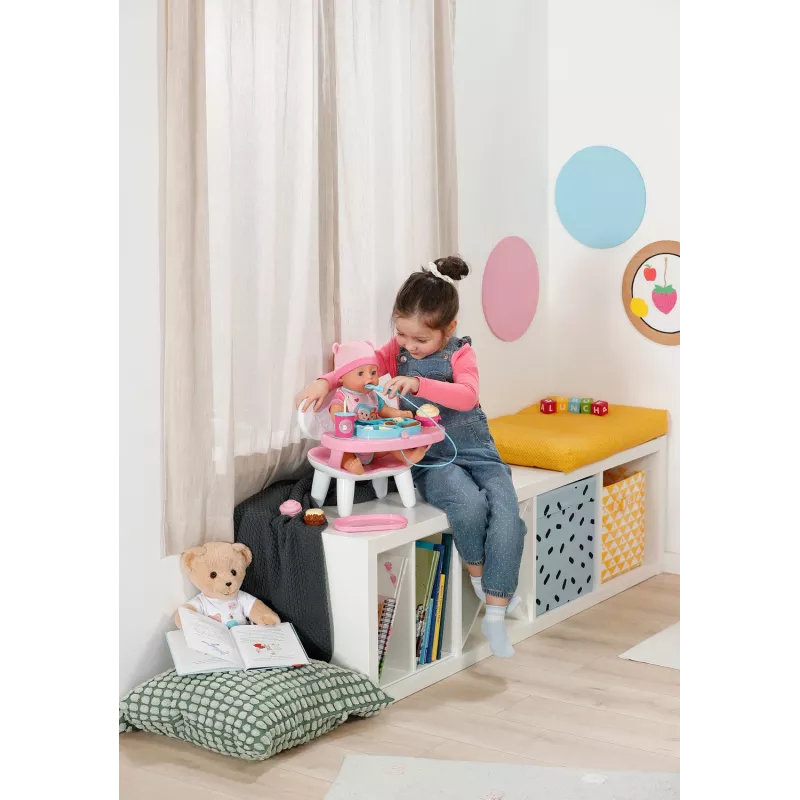 BABY born Lunchtime Table, mesa para muñecas, 3 año(s), pilas necesarias, efectos de sonido, efectos de luz