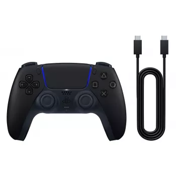 Mando Sony DualSense negro — Bluetooth/USB, PS5 y PC, USB-C, batería de Li‑Ion integrada