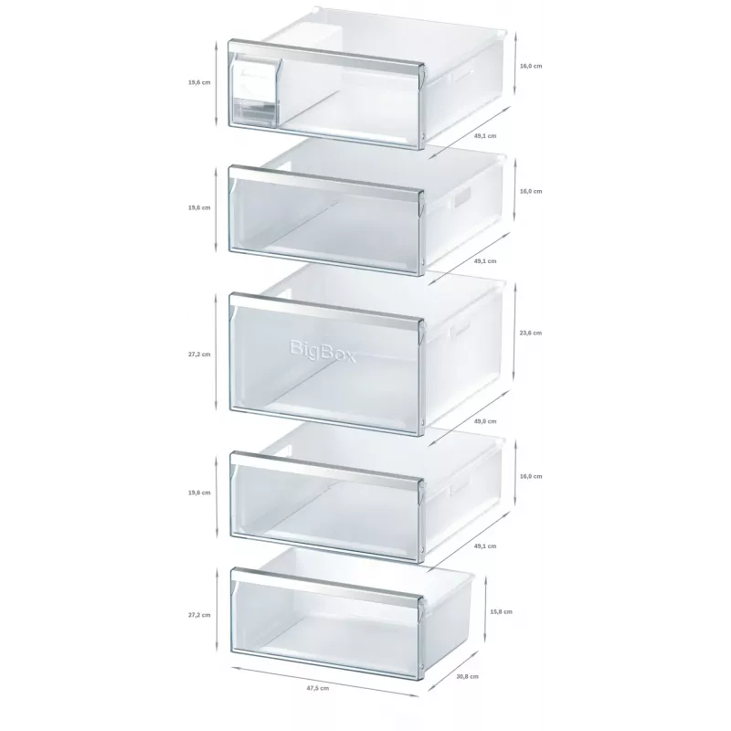 Congelador Siemens GS51NAWCV arcón congelador independiente 290 L blanco