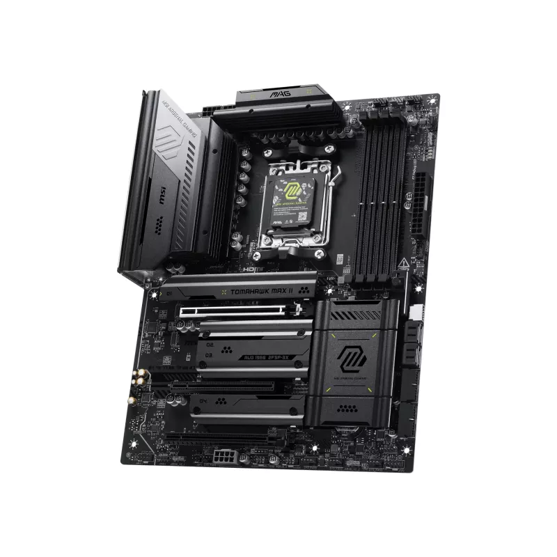Placa base MSI MAG B850 TOMAHAWK MAX WIFI II — AMD B850, socket AM5, ATX, DDR5, Wi‑Fi 7, 5GbE