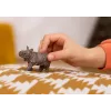 schleich WILD LIFE cría de rinoceronte indio, 3 año(s), safari, animales salvajes / juguete de aventuras, gris, plástico