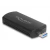 Tarjeta de red DeLOCK 12774 WLAN 2402 Mbit/s USB Wi-Fi 6E