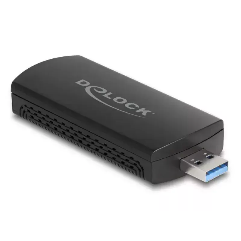 Tarjeta de red DeLOCK 12774 WLAN 2402 Mbit/s USB Wi-Fi 6E