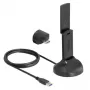 Tarjeta de red DeLOCK 12774 WLAN 2402 Mbit/s USB Wi-Fi 6E