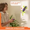 HEX BOTS geco brillante en la oscuridad, robot teledirigido recargable para niños, trepa por las paredes para jugar a bromas y juegos, robot RC para niños y niñas a partir de 4 años