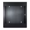 APC NetShelter armario rack de pared 13U puerta de cristal de doble bisagra profundidad de servidor