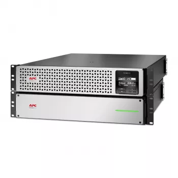APC Smart-UPS On-Line, 2200 VA, litio-ión, montaje en rack 4U, 230 V, 6x salidas IEC C13 + 2x C19, tarjeta de red, autonomía extendida, kit de raíles incluido