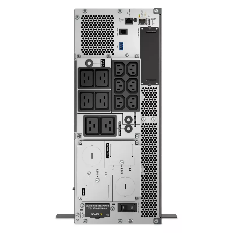 Sistema de alimentación ininterrumpida APC SRTL8KRM4UI doble conversión online 8 kVA 8000 W 12 tomas AC rack/torre 4U