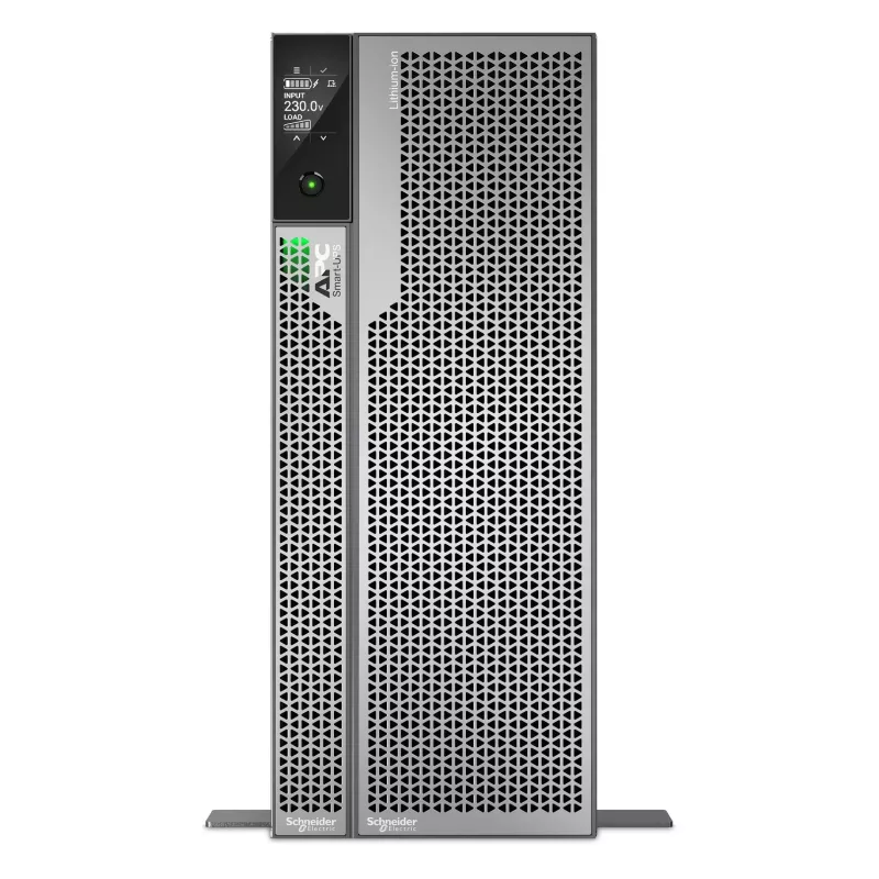Sistema de alimentación ininterrumpida APC SRTL8KRM4UI doble conversión online 8 kVA 8000 W 12 tomas AC rack/torre 4U
