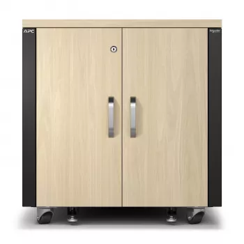 APC NetShelter insonorizado, 12U, caja rack de servidor, arce
