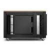 APC NetShelter insonorizado, 12U, caja rack de servidor, arce