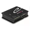 Lector de tarjetas DeLOCK 91007 USB 2.0 negro CF MMC MS MicroSD xD