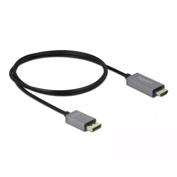 Cable activo DisplayPort 1.4 a HDMI DeLOCK 85928 1m 4K 60Hz HDR