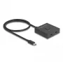 Hub USB DeLOCK 18911 Type-C 10000 Mbit/s negro