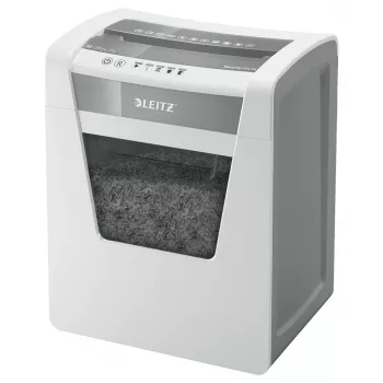 Leitz IQ Office Destructora de documentos P4, corte en partículas, 22,3 cm, 4 x 40 mm, 23 l, 225 hojas, 55 dB
