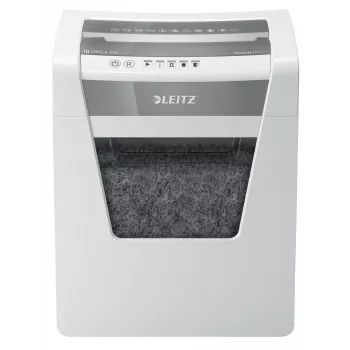 Leitz IQ Office Destructora de documentos P4, corte en partículas, 22,3 cm, 4 x 40 mm, 23 l, 225 hojas, 55 dB