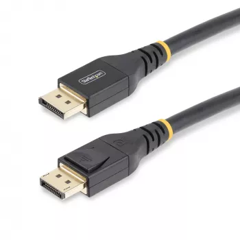 StarTech.com Cable DisplayPort 1.4 activo de 15,2 m (50 ft), cable DisplayPort DP8K con HBR3, HDR10, MST, DSC 1.2, HDCP 2.2, 8K 60Hz, 4K 120Hz - Cable DP 1.4 M/M