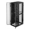 APC NetShelter SX, carcasa Server Rack, Gen 2, 52U, 2436H x 800B x 1200T mm, con paneles laterales, negro