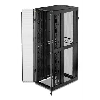 APC NetShelter SX, carcasa Server Rack, Gen 2, 52U, 2436H x 800B x 1200T mm, con paneles laterales, negro