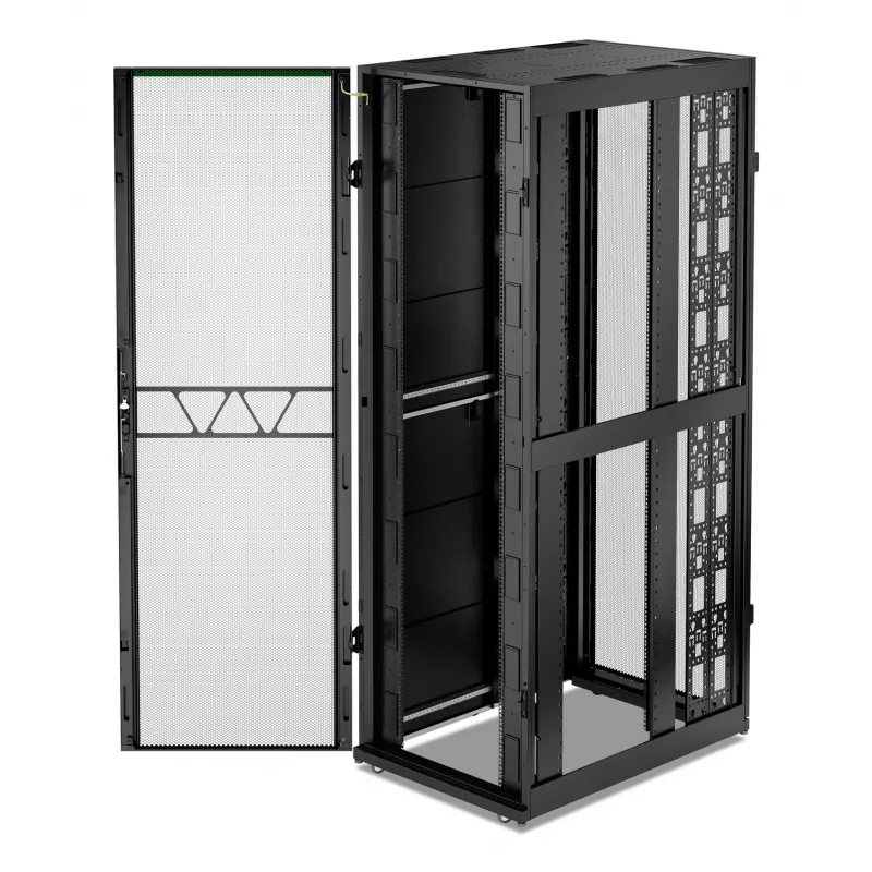 APC NetShelter SX, carcasa Server Rack, Gen 2, 52U, 2436H x 800B x 1200T mm, con paneles laterales, negro