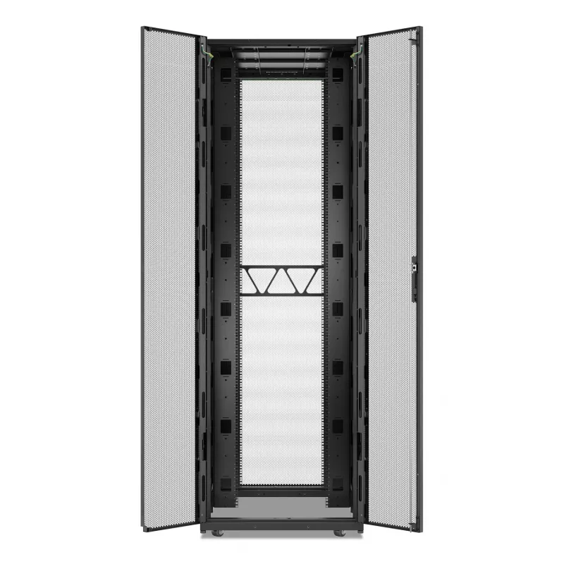 APC NetShelter SX, carcasa Server Rack, Gen 2, 52U, 2436H x 800B x 1200T mm, con paneles laterales, negro