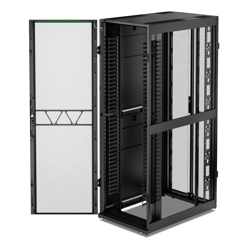 APC NetShelter SX, carcasa Networking Rack, 48U, 2258H x 750W x 1200D mm, con laterales, negro